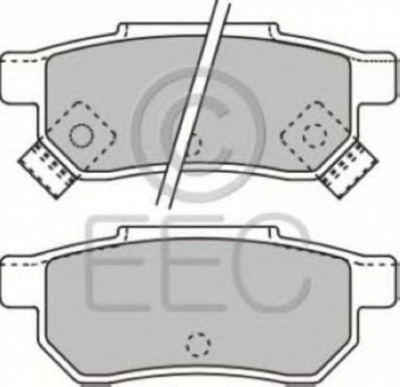 EEC brp0688 -  Комплект тормозных колодок, дисковый тормоз