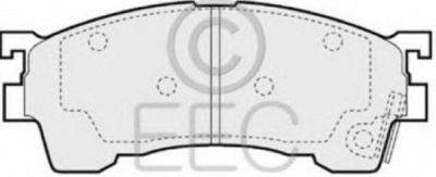EEC brp0765 -  Комплект тормозных колодок, дисковый тормоз