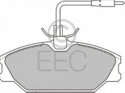 EEC brp0776 -  Комплект тормозных колодок, дисковый тормоз