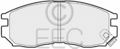 EEC brp0914 -  Комплект тормозных колодок, дисковый тормоз