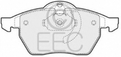 EEC brp0941 -  Комплект тормозных колодок, дисковый тормоз