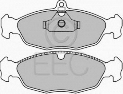 EEC brp0982 -  Комплект тормозных колодок, дисковый тормоз