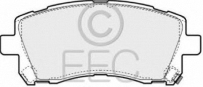 EEC brp1070 -  Комплект тормозных колодок, дисковый тормоз