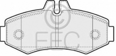 EEC brp1074 -  Комплект тормозных колодок, дисковый тормоз
