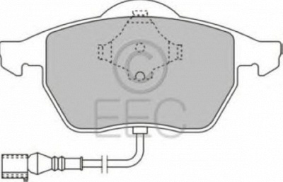 EEC brp1110 -  Комплект тормозных колодок, дисковый тормоз