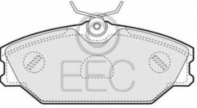 EEC brp1141 -  Комплект тормозных колодок, дисковый тормоз