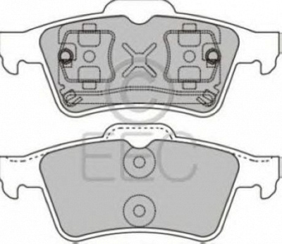 EEC brp1195 -  Комплект тормозных колодок, дисковый тормоз