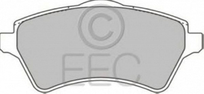EEC brp1208 -  Комплект тормозных колодок, дисковый тормоз