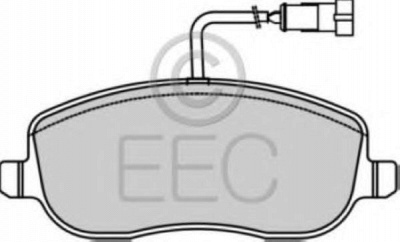 EEC brp1224 -  Комплект тормозных колодок, дисковый тормоз