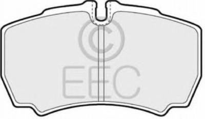 EEC brp1277 -  Комплект тормозных колодок, дисковый тормоз