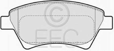 EEC brp1410 -  Комплект тормозных колодок, дисковый тормоз