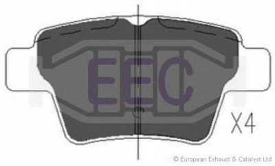 EEC brp1558 -  Комплект тормозных колодок, дисковый тормоз