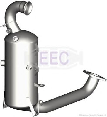 EEC fr6085t -  Сажевый / частичный фильтр, система выхлопа ОГ