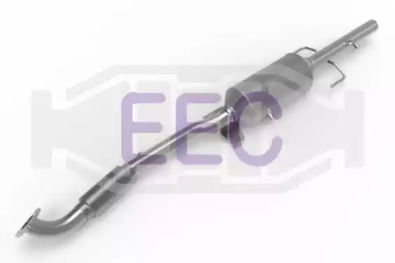 EEC vx6104t -  Сажевый / частичный фильтр, система выхлопа ОГ