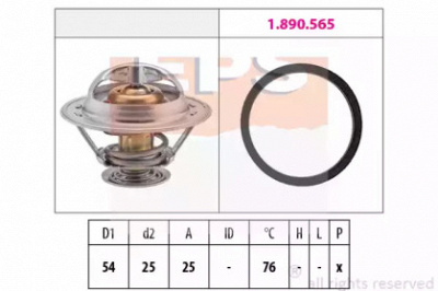 EPS 1880328 -  Термостат, охлаждающая жидкость