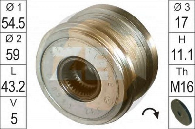 ERA 219100 -  Механизм свободного хода генератора