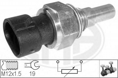 ERA 330107 -  Датчик, температура охлаждающей жидкости