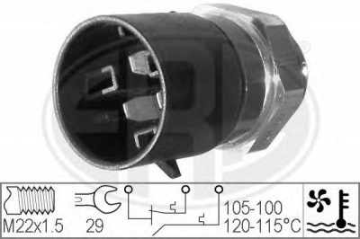 ERA 330220 -  Термовыключатель, вентилятор радиатора