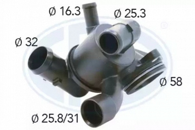 ERA 350449 -  Термостат, охлаждающая жидкость