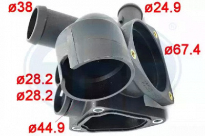 ERA 354067 -  Фланец охлаждающей жидкости