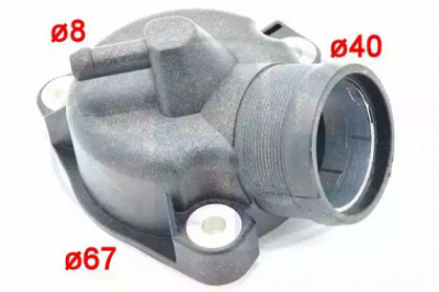 ERA 354083 -  Фланец охлаждающей жидкости