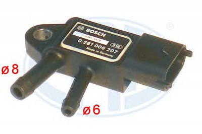 ERA 550815 -  Датчик, давление выхлопных газов