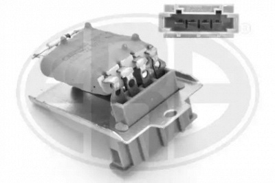 ERA 665076 -  Сопротивление, вентилятор салона