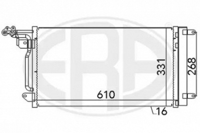 ERA 667026 -  Конденсатор, кондиционер