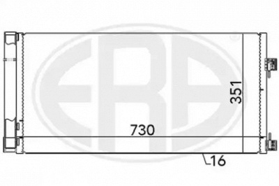 ERA 667133 -  Конденсатор, кондиционер