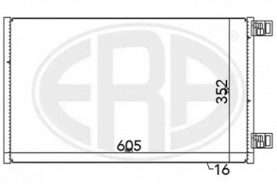 ERA 667148 -  Конденсатор, кондиционер
