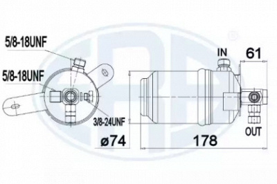 ERA 668008 -  Осушитель, кондиционер