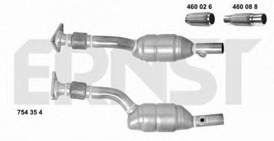 ERNST 754354 -  Катализатор