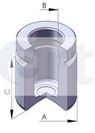 ERT 150572c -  Поршень, корпус скобы тормоза