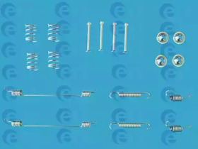 ERT 310025 -  Комплектующие, тормозная колодка