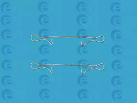 ERT 420006 -  Комплектующие, колодки дискового тормоза