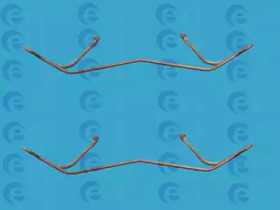 ERT 420033 -  Комплектующие, колодки дискового тормоза