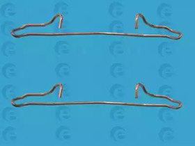 ERT 420035 -  КОМПЛЕКТ МОНТАЖНЫЙ ТОРМОЗНЫХ КОЛОДОК DAEWOO NEXIA