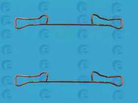 ERT 420036 -  Комплектующие, колодки дискового тормоза