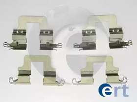 ERT 420058 -  Комплектующие, колодки дискового тормоза