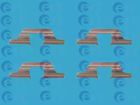 ERT 420068 -  Комплектующие, колодки дискового тормоза