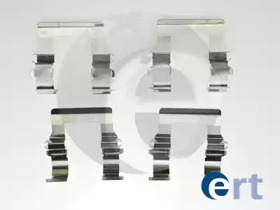 ERT 420076 -  Комплектующие, колодки дискового тормоза