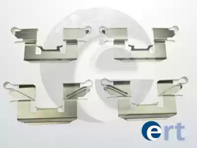 ERT 420123 -  Комплектующие, колодки дискового тормоза