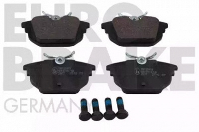 EUROBRAKE 5502221019 -  Комплект тормозных колодок, дисковый тормоз