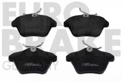 EUROBRAKE 5502221022 -  Комплект тормозных колодок, дисковый тормоз