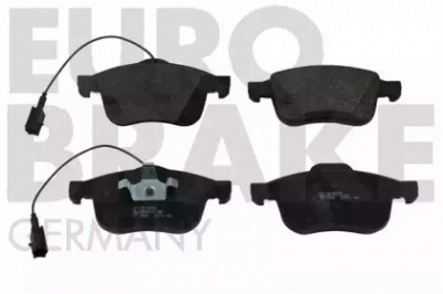 EUROBRAKE 5502221026 -  Комплект тормозных колодок, дисковый тормоз