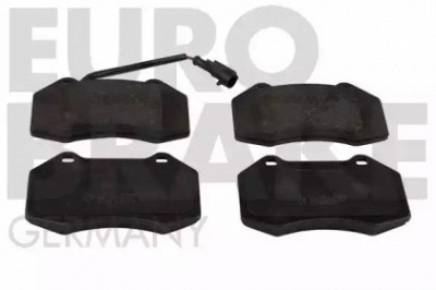 EUROBRAKE 5502221027 -  Комплект тормозных колодок, дисковый тормоз