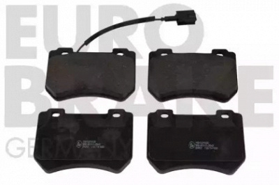 EUROBRAKE 5502221028 -  Комплект тормозных колодок, дисковый тормоз