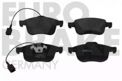 EUROBRAKE 5502221031 -  Комплект тормозных колодок, дисковый тормоз