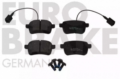 EUROBRAKE 5502221032 -  Комплект тормозных колодок, дисковый тормоз