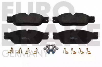 EUROBRAKE 5502221215 -  Комплект тормозных колодок, дисковый тормоз